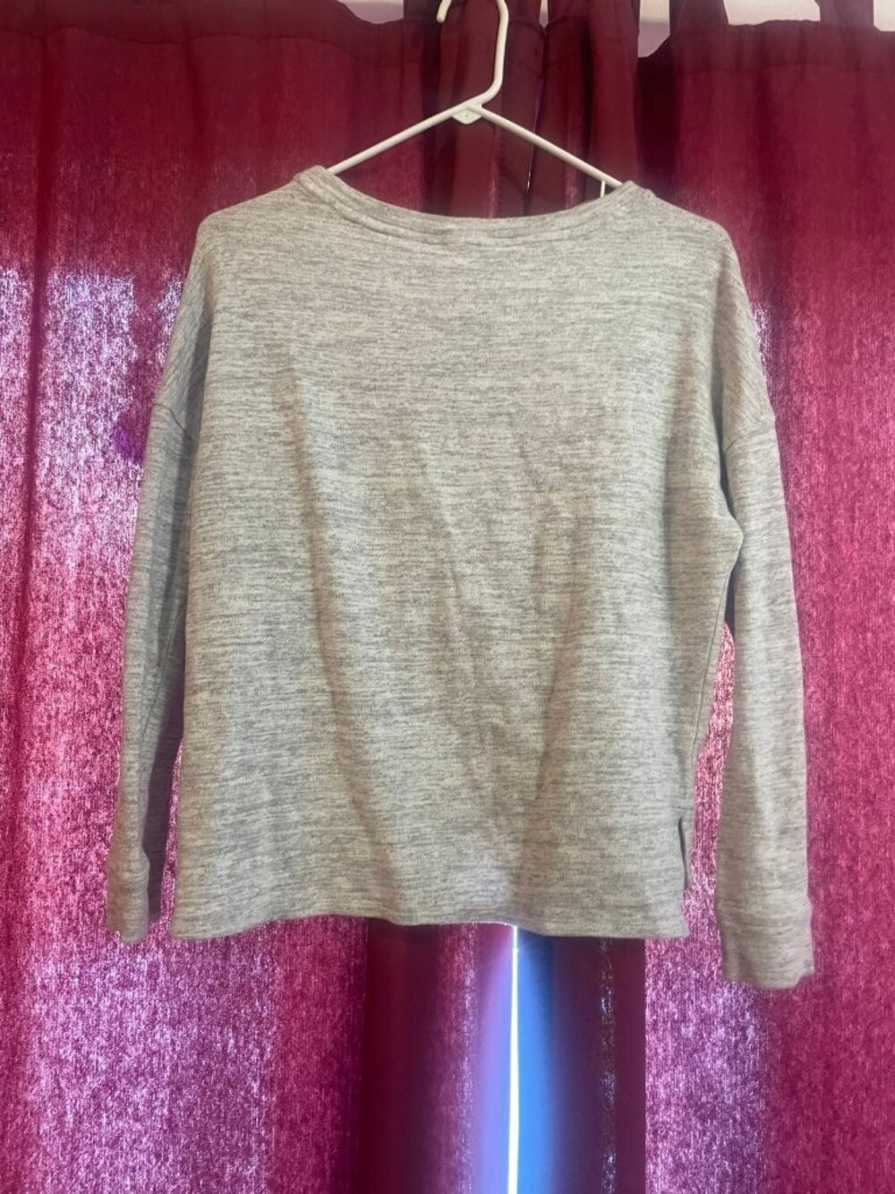 Calvin Klein athletic sweater white size small